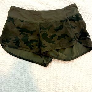 Lulu lemon camo shorts